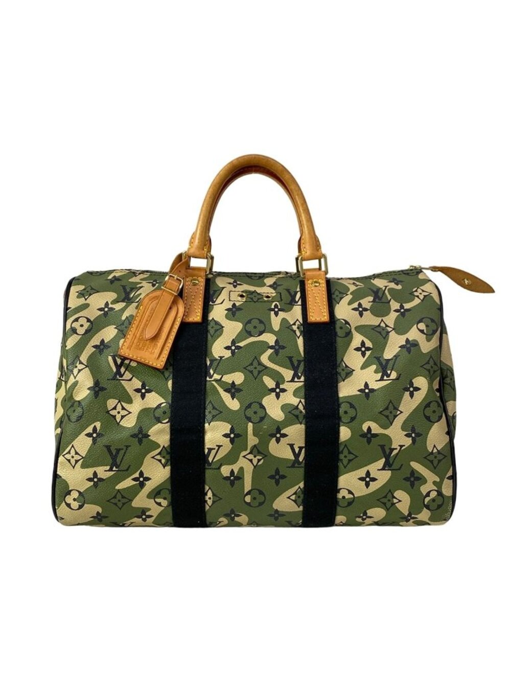 Louis Vuitton Handbag Monogram Moflage Speedy 35 Leather